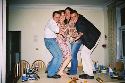 Dancing on the table