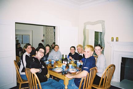 Hanukah dinner