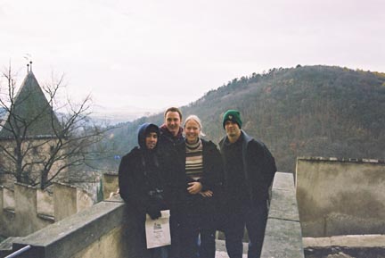 Me & the boys at Karlstein